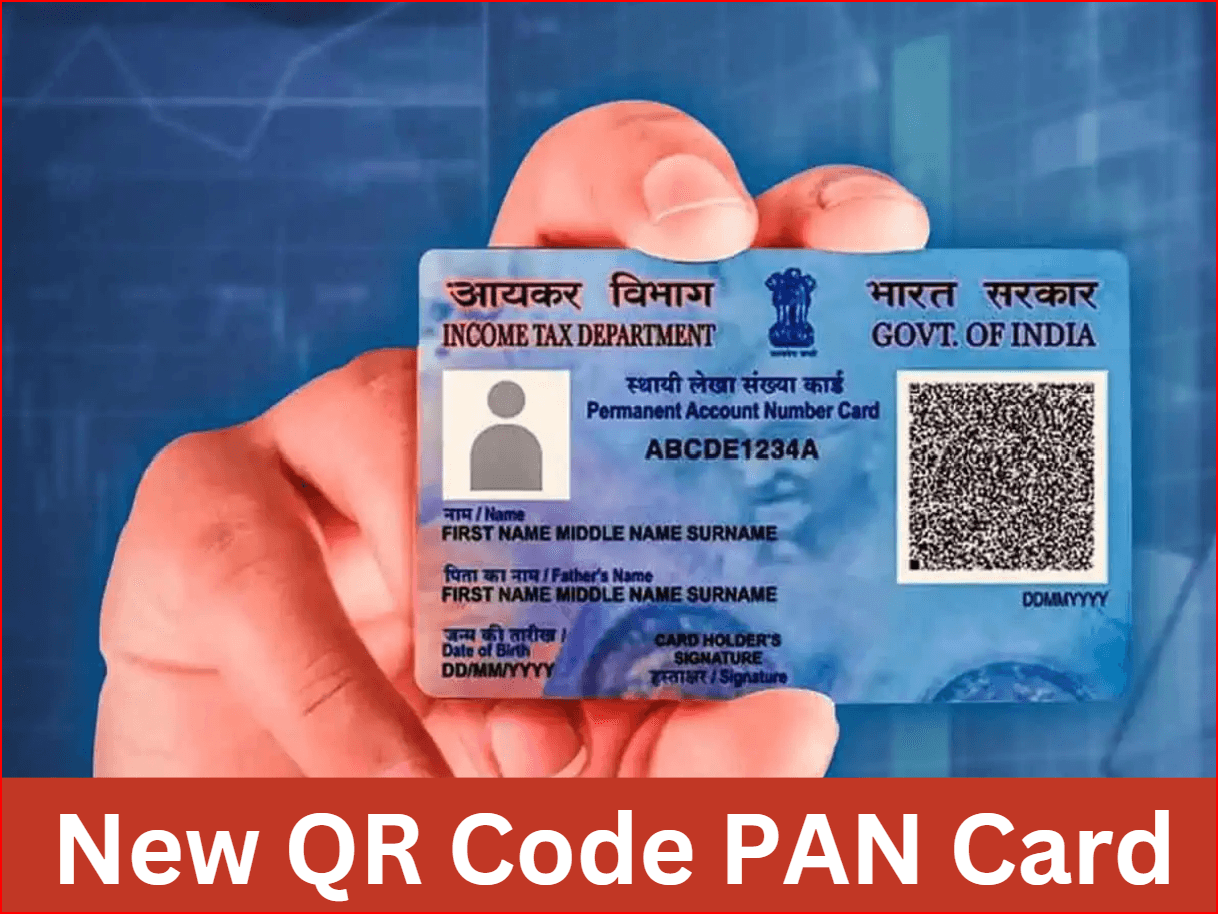 New QR Code PAN Card